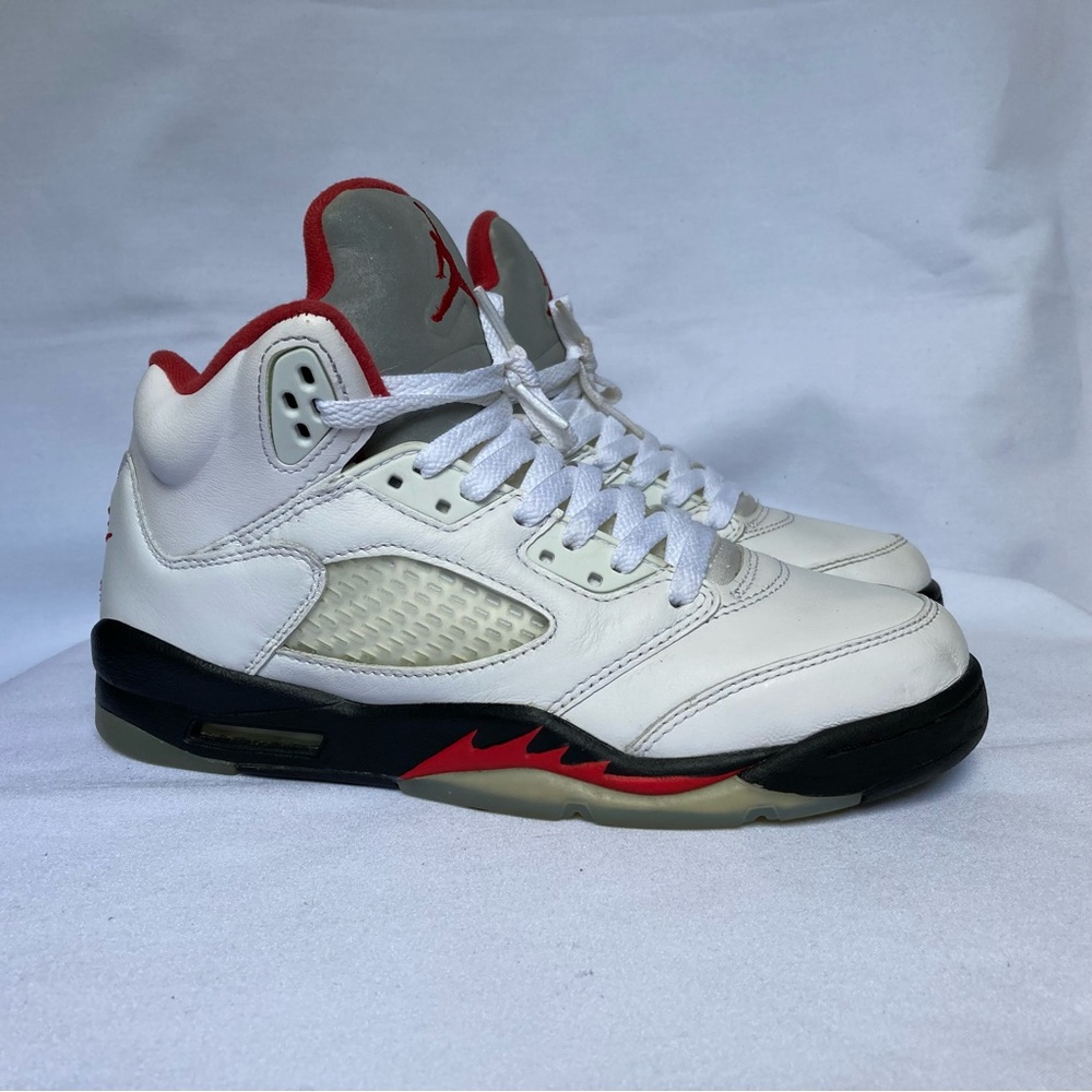Nike Air Jordan 5 Retro GS 'Fire Red' 2020 Shoes Size 6Y